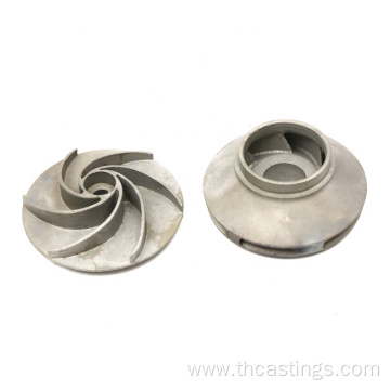 Silica Sol Casting Stainless steel pump impeller